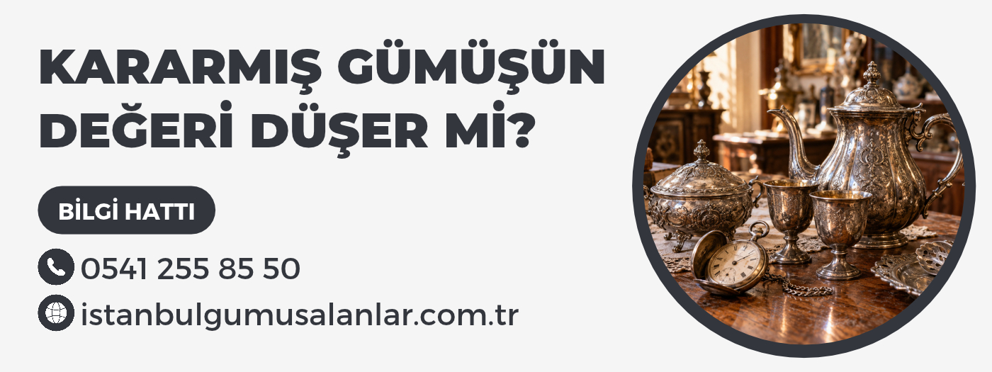 Kararmış Gümüşün Değeri Düşer mi?