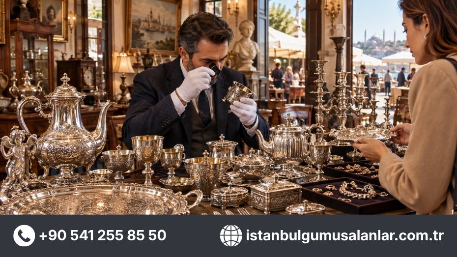 Hafta Sonu Antika Gümüş Alan Yerler