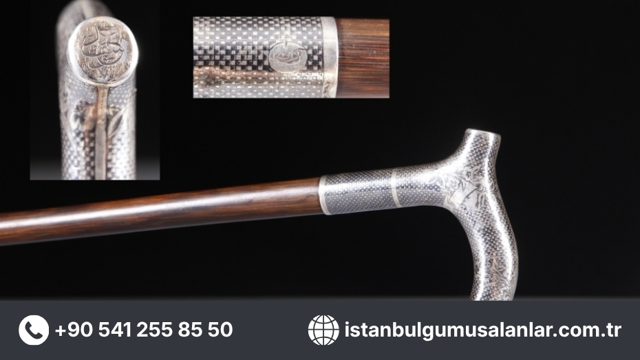 Antika Gümüş Baston Alanlar